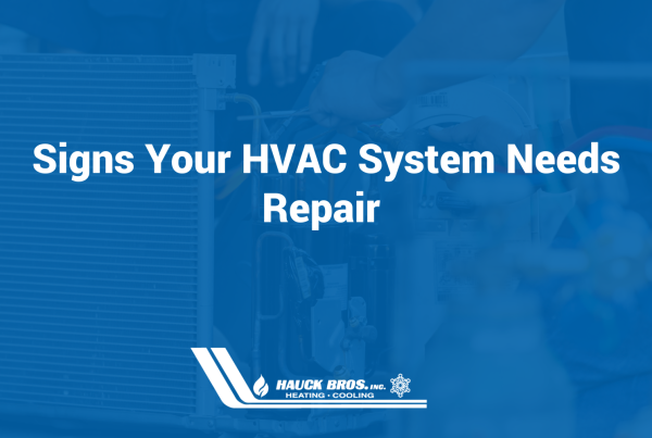 Signs Your HVAC System Needs Repair